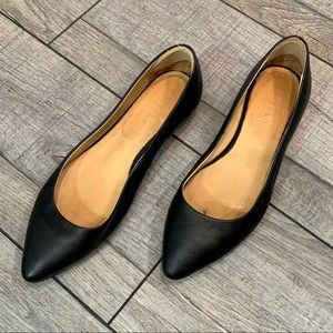 Nisolo  Black Leather Ava Ballet Flat 7